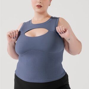 Popflex Peekaboo Crew Tank